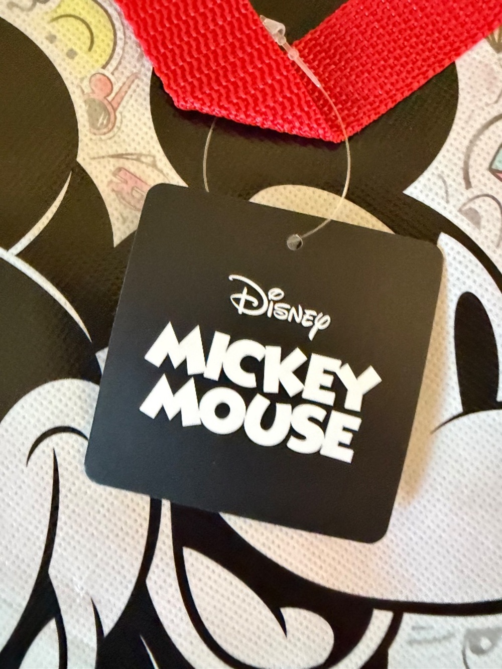 3-Disney's Mickey Mouse & Minnie Mouse Reusable Extra Large Tote Bags - Picture 3 of 15